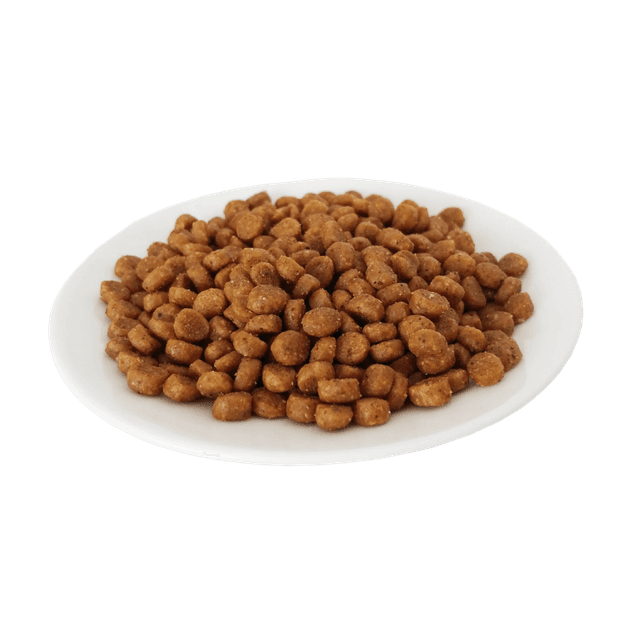 A bag of premium organic pet food.